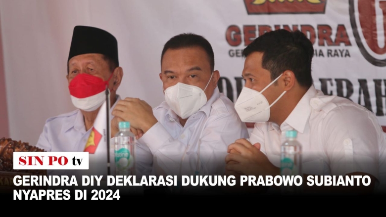 Gerindra DIY Deklarasi Dukung Prabowo Subianto Nyapres di 2024