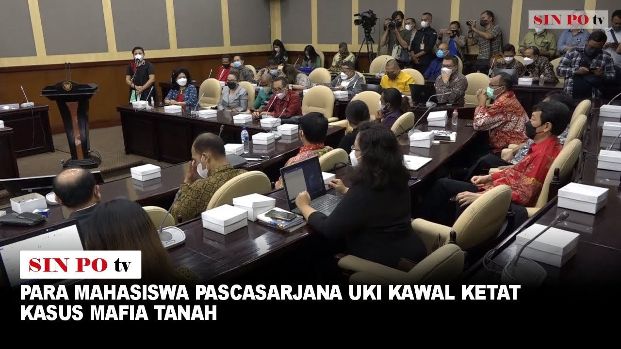 Para Mahasiswa Pascasarjana UKI Kawal Ketat Kasus Mafia Tanah