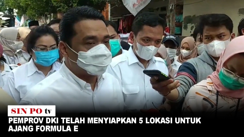 Pemprov DKI Siapkan 5 Lokasi Ajang Formula E