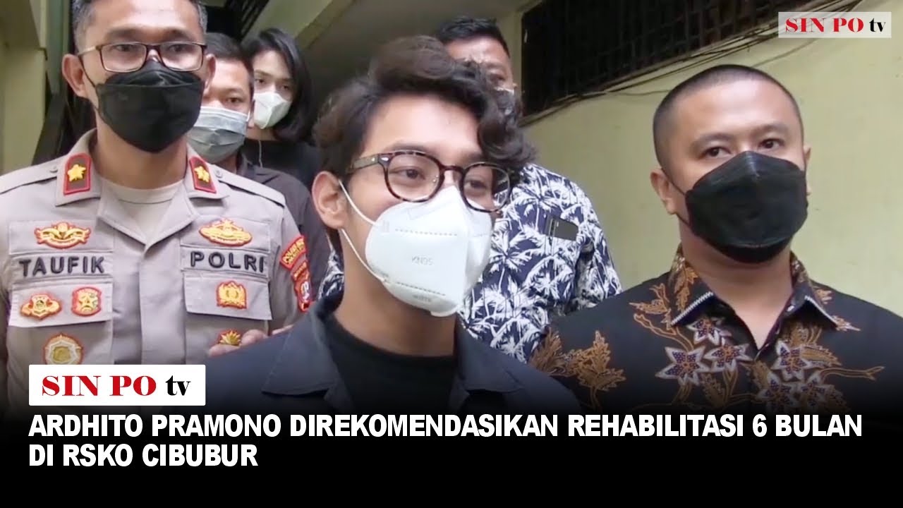 Ardhito Pramono Direkomendasikan Rehabilitasi 6 Bulan di RSKO Cibubur