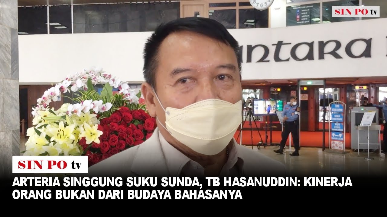 Arteria Singgung Suku Sunda, TB Hasanuddin: Kinerja Orang Bukan Dari Budaya Bahasanya