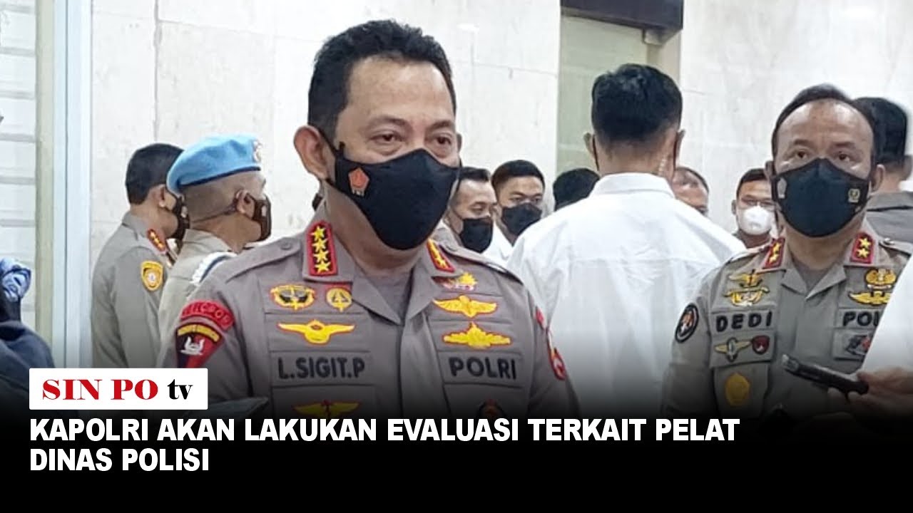 Kapolri Akan Lakukan Evaluasi Terkait Pelat Dinas Polisi