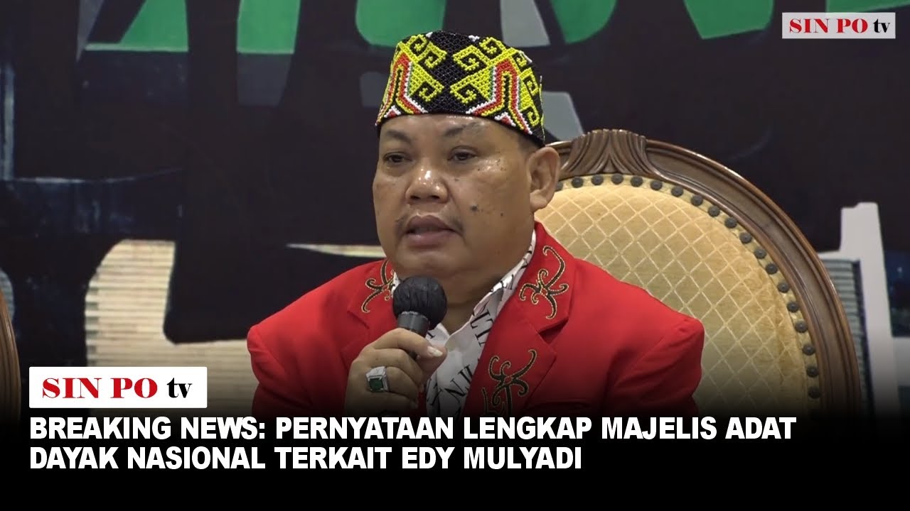 Pernyataan Lengkap Majelis Adat Dayak Nasional Terkait Edy Mulyadi