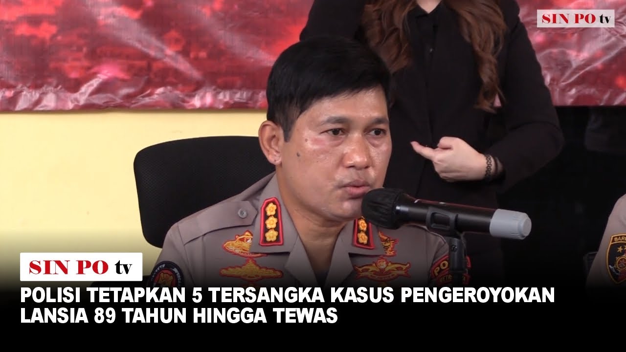 Polisi Tetapkan 5 Tersangka Kasus Pengeroyokan Lansia 89 Tahun Hingga Tewas