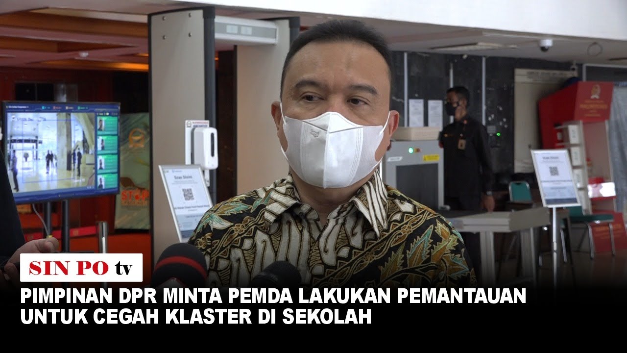 Terapkan PTM 100 Persen, Pimpinan DPR Minta Pemda Lakukan Pemantauan Untuk Cegah Klaster di Sekolah