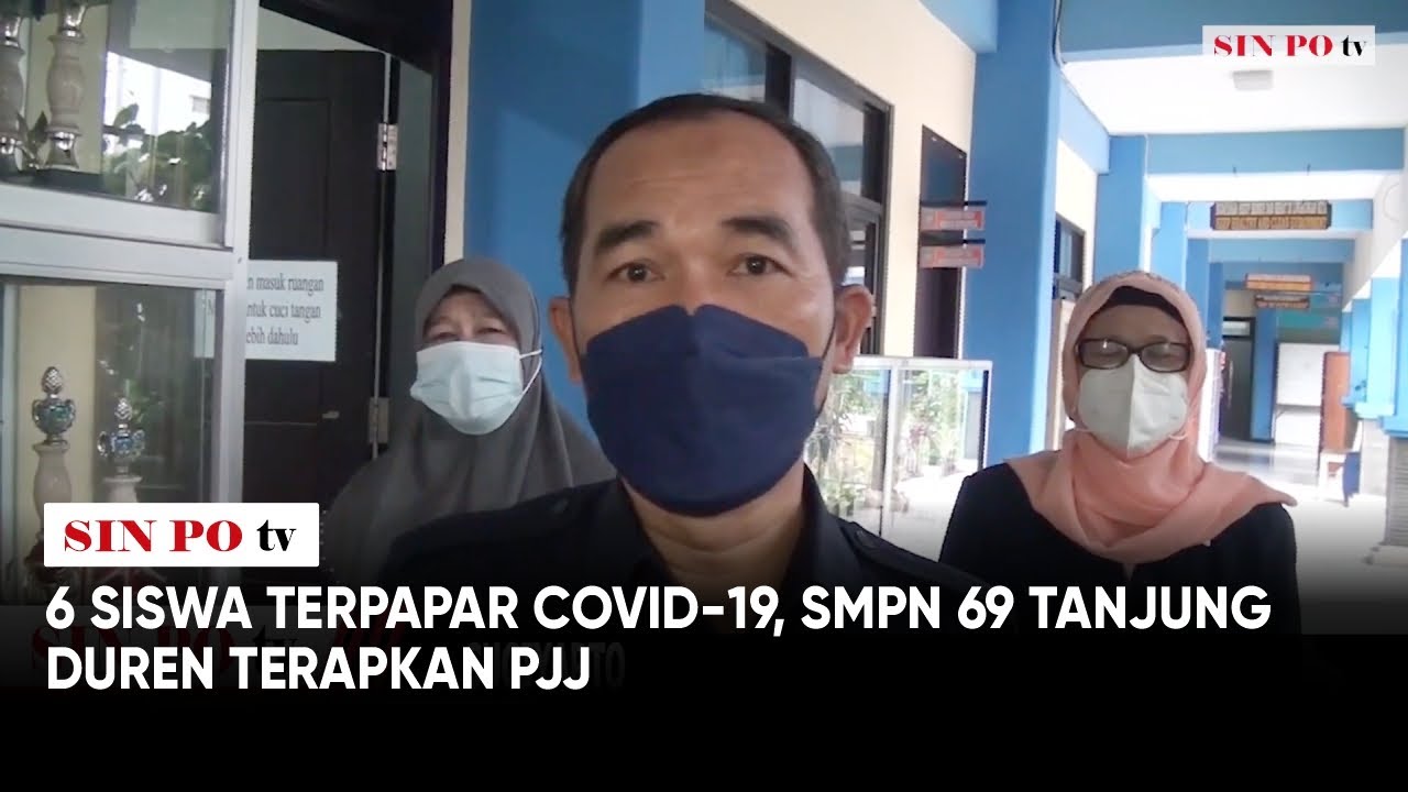 6 Siswa Terpapar Covid-19, SMPN 69 Tanjung Duren Terapkan PJJ