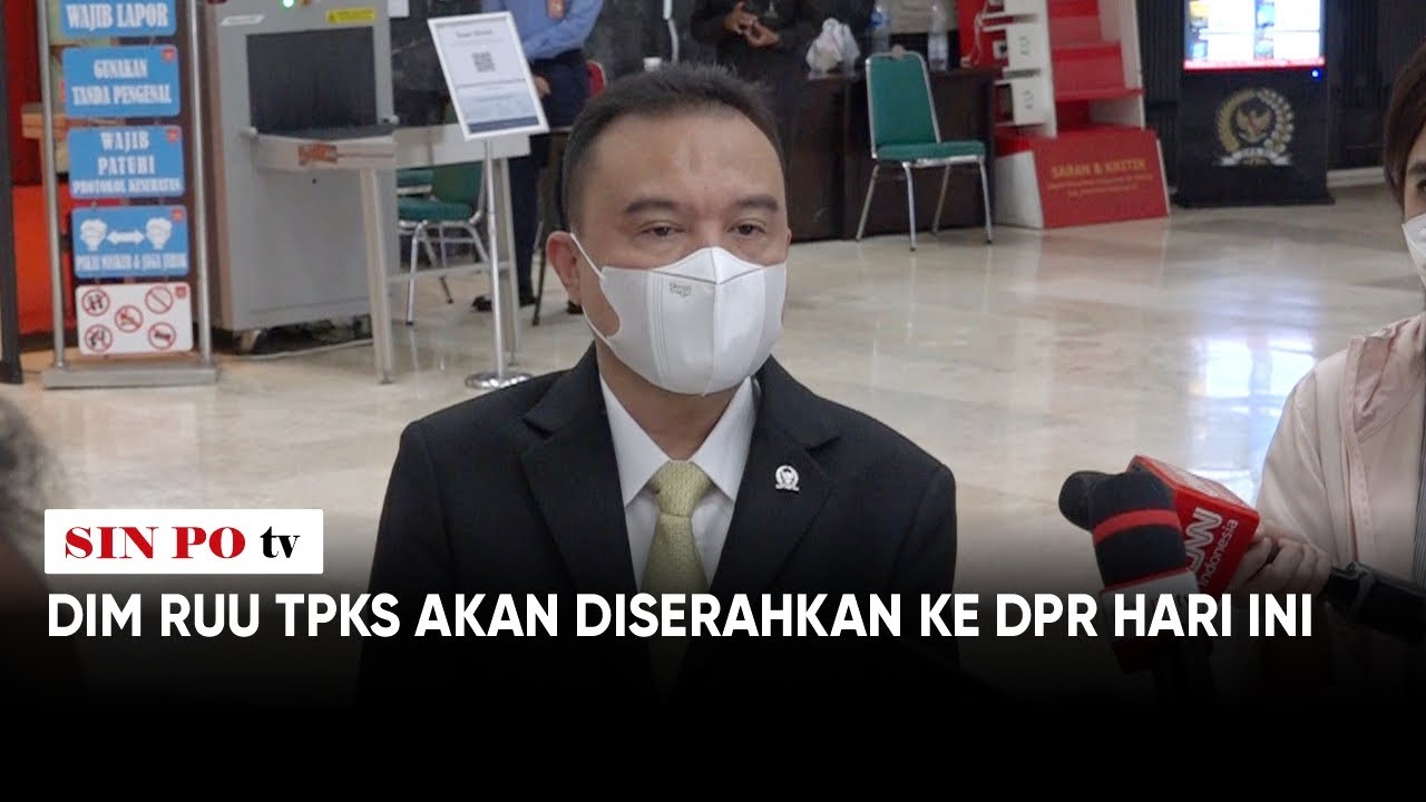 DIM RUU TPKS Akan Diserahkan ke DPR Hari Ini