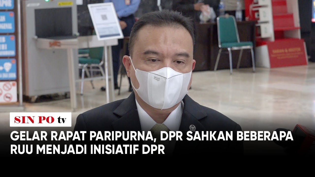 Gelar Rapat Paripurna, DPR Sahkan Beberapa RUU Menjadi Inisiatif DPR