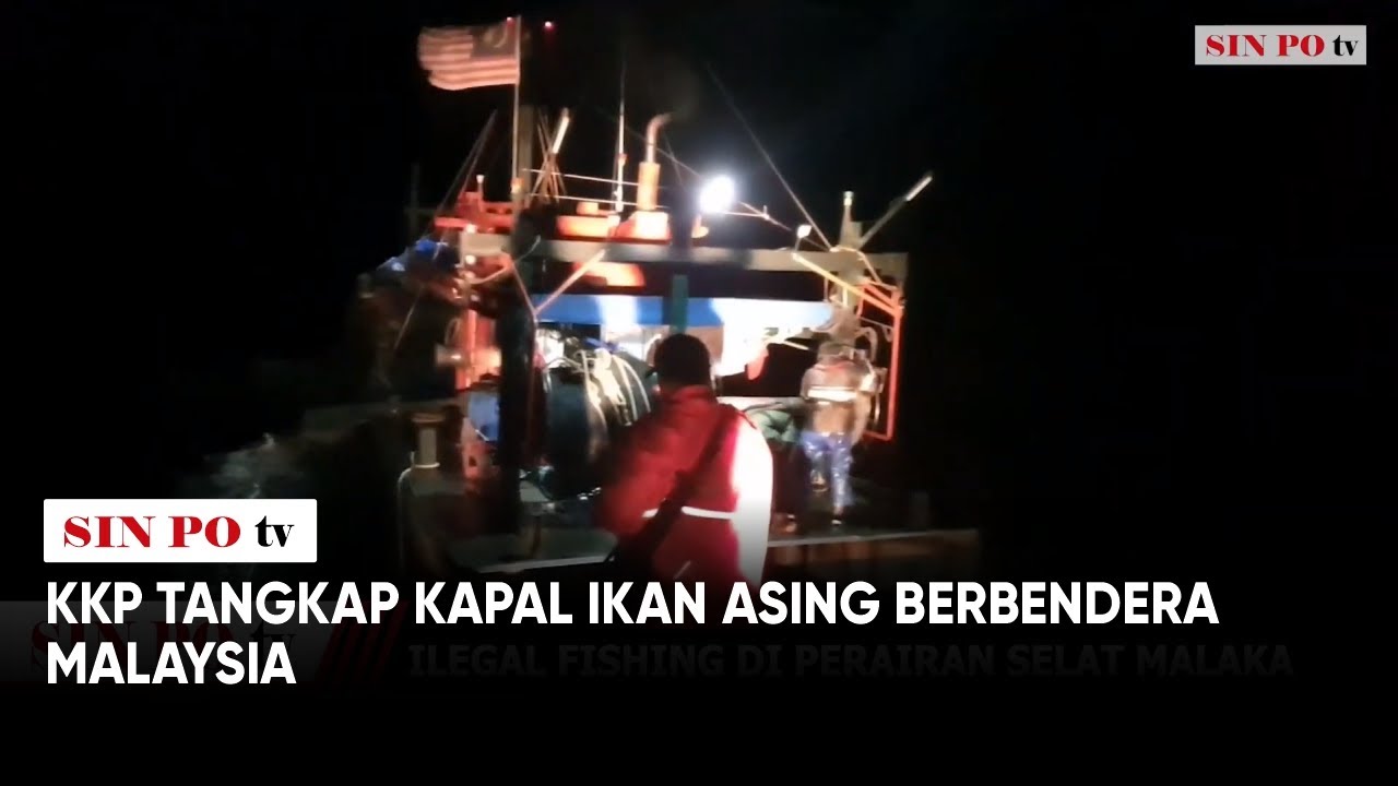 KKP Tangkap Kapal Ikan Asing Berbendera Malaysia