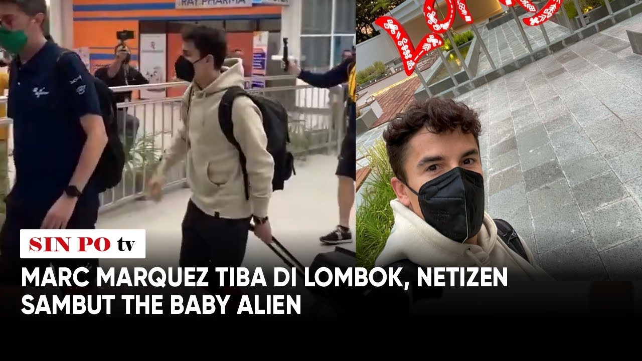 Marc Marquez Tiba di Lombok, Netizen  Sambut The Baby Alien