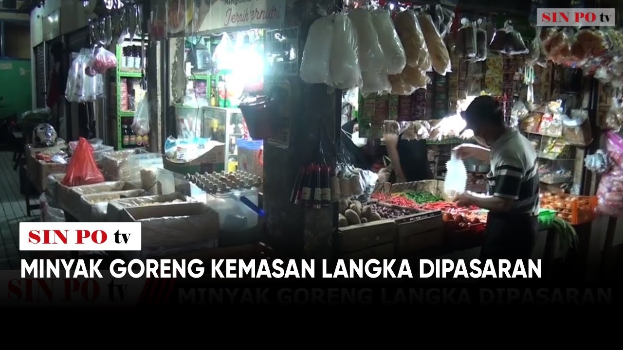 Minyak Goreng Kemasan Langka Dipasaran