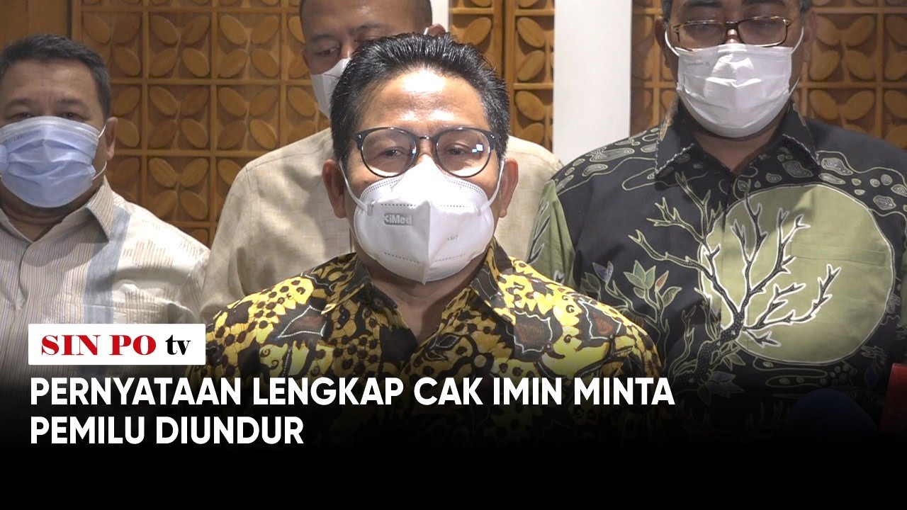 Pernyataan Lengkap Cak Imin Minta Pemilu Diundur