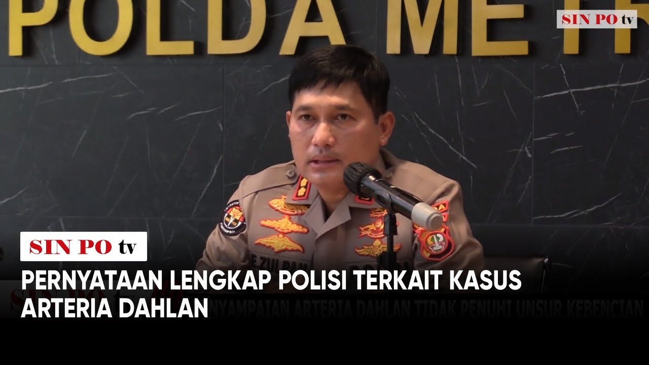 Pernyataan Lengkap Polisi Terkait Kasus Arteria Dahlan