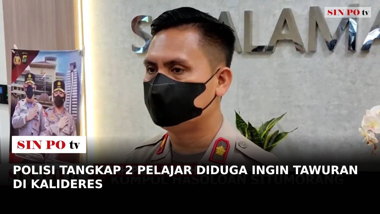 Polisi Tangkap 2 Pelajar Diduga Ingin Tawuran Di Kalideres