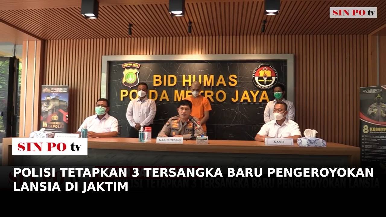 Polisi Tetapkan 3 Tersangka Baru Pengeroyokan Lansia Di Jaktim