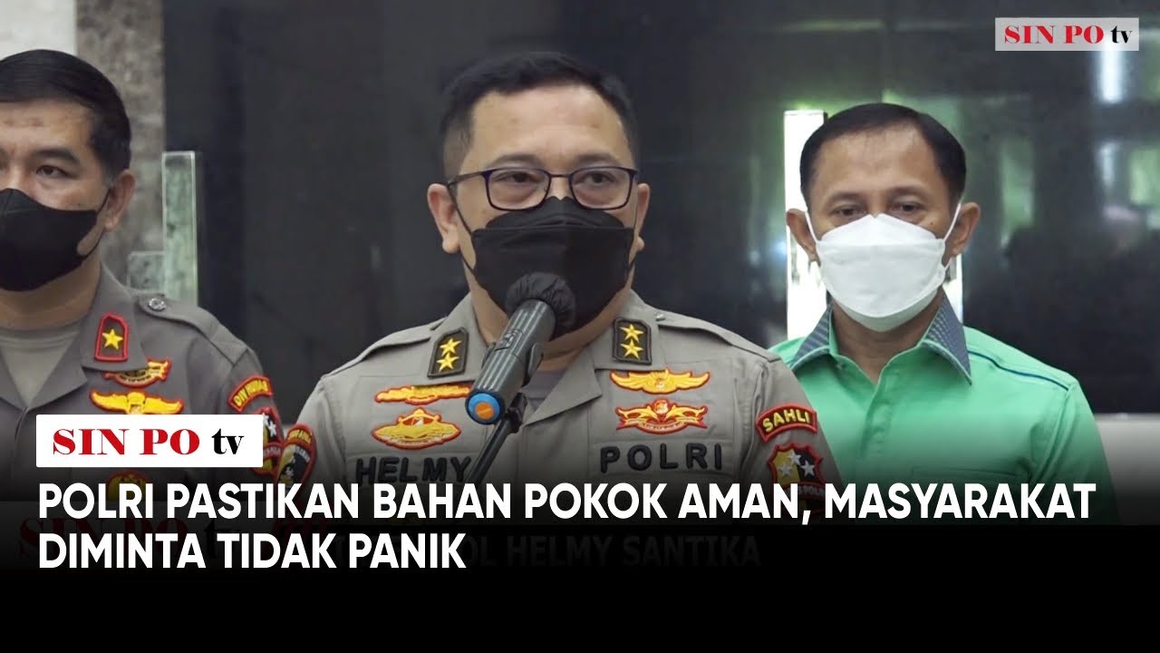 Polri Pastikan Bahan Pokok Aman, Masyarakat Diminta Tidak Panik