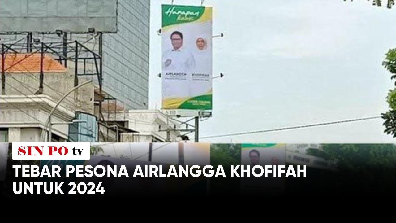 Tebar Pesona Airlangga Khofifah Untuk 2024