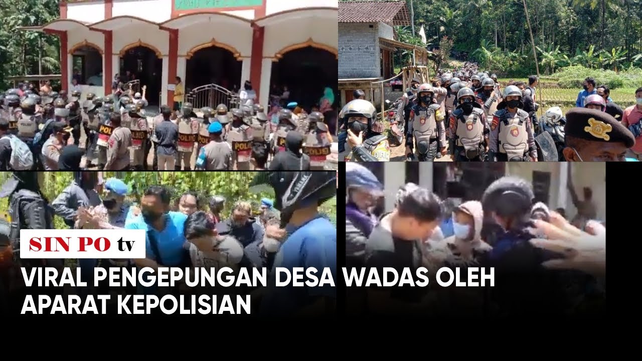 Viral Pengepungan Desa Wadas oleh Aparat Kepolisian