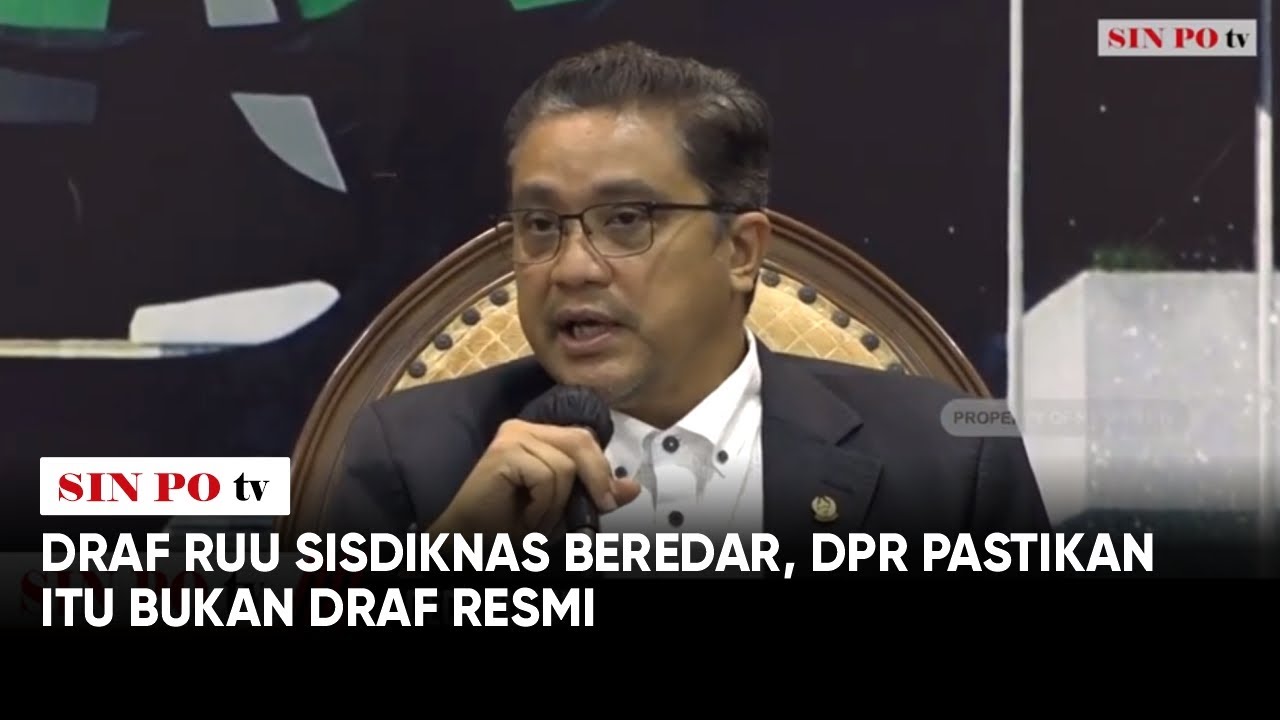 Draf RUU Sisdiknas Beredar, DPR Pastikan Itu Bukan Draf Resmi