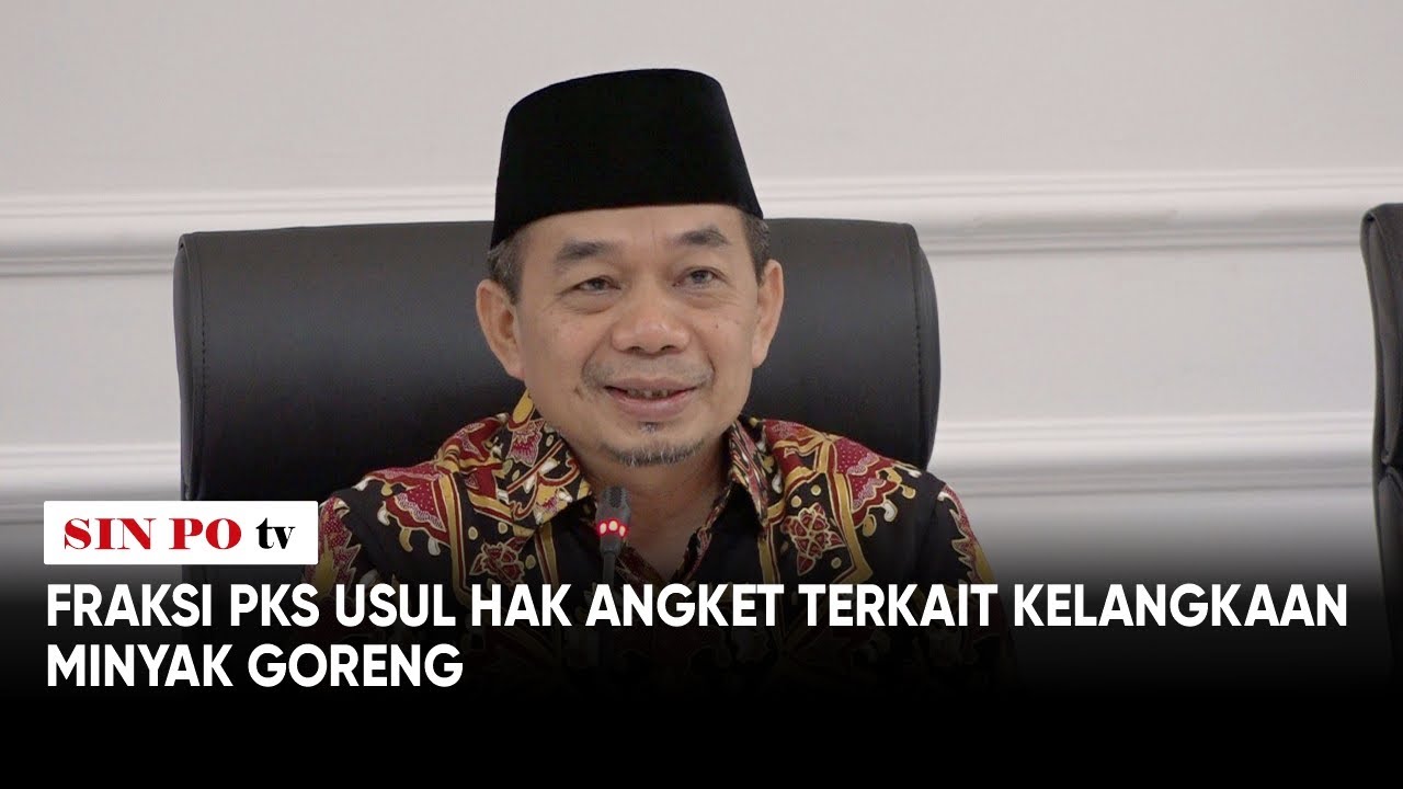 Fraksi PKS Usul Hak Angket Terkait Kelangkaan Minyak Goreng