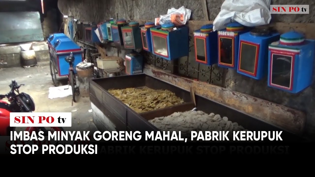 Imbas Minyak Goreng Mahal, Pabrik Kerupuk Stop Produksi