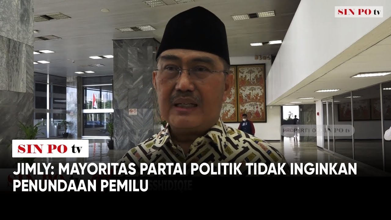 Jimly : Mayoritas Partai Politik Tidak Inginkan Penundaan Pemilu