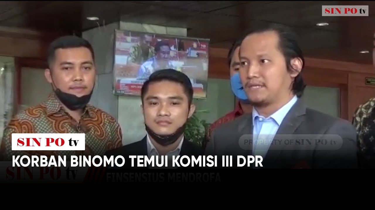 Korban Binomo Temui Komisi III DPR