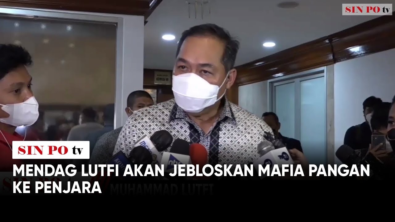 Mendag Lutfi Akan Jebloskan Mafia Pangan Ke Penjara