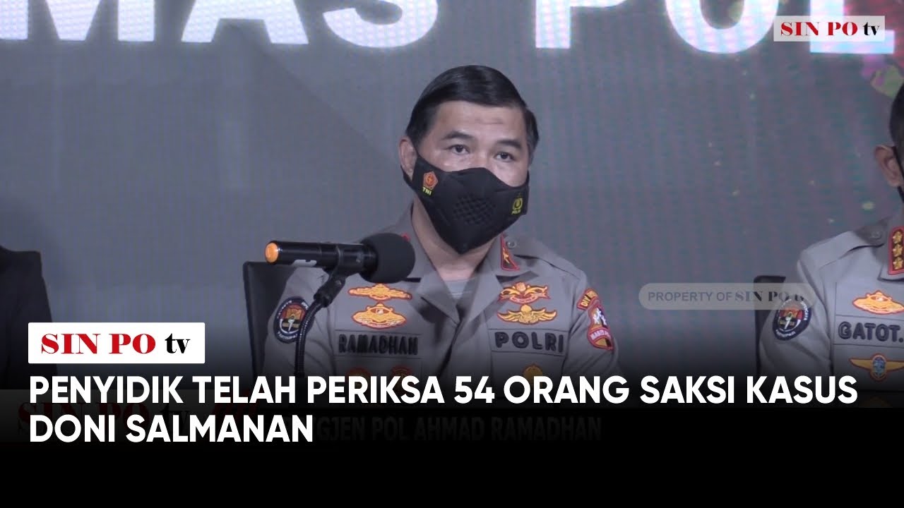 Penyidik Telah Periksa 54 Orang Saksi Kasus Doni Salmanan