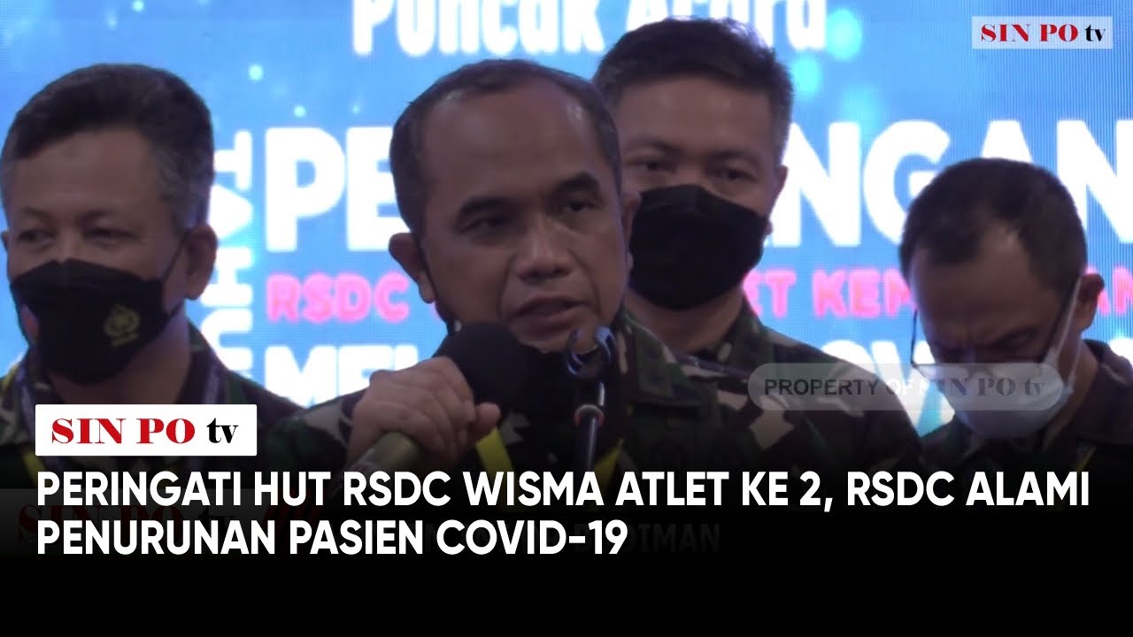 Peringati Hut RSDC Wisma Atlet Ke 2, RSDC Alami Penurunan Pasien Covid-19