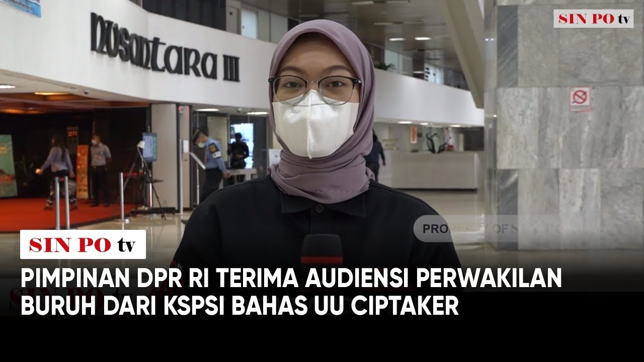 Pimpinan DPR RI Terima Audiensi Perwakilan Buruh dari KSPSI Bahas UU Ciptaker