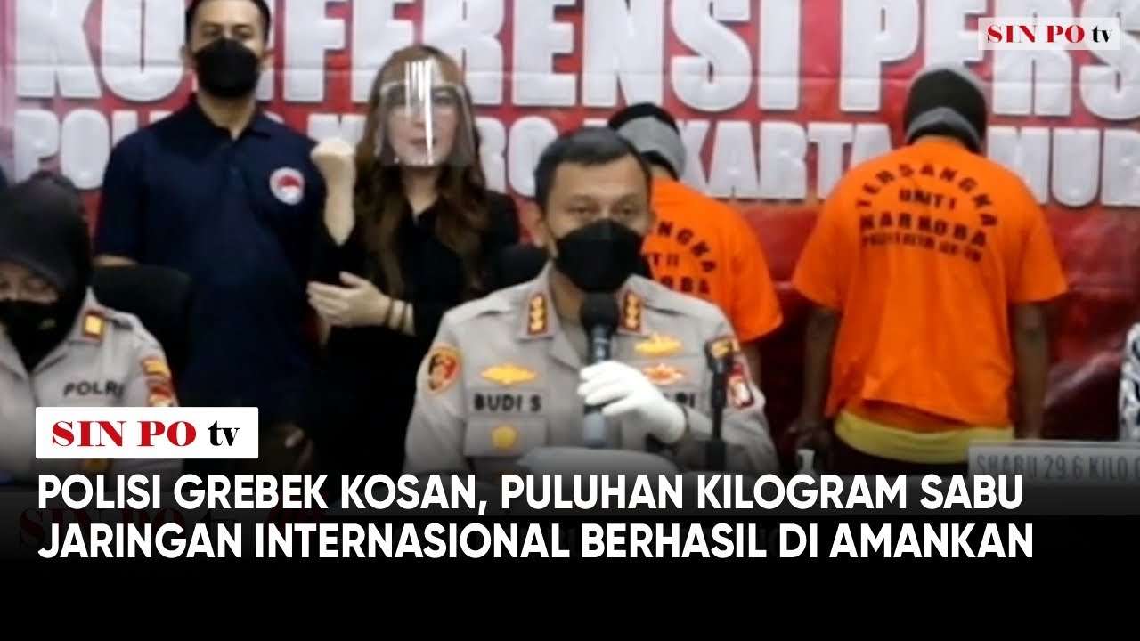 Polisi Grebek Kosan, Puluhan Kilogram Sabu  Jaringan Internasional Berhasil Di Amankan