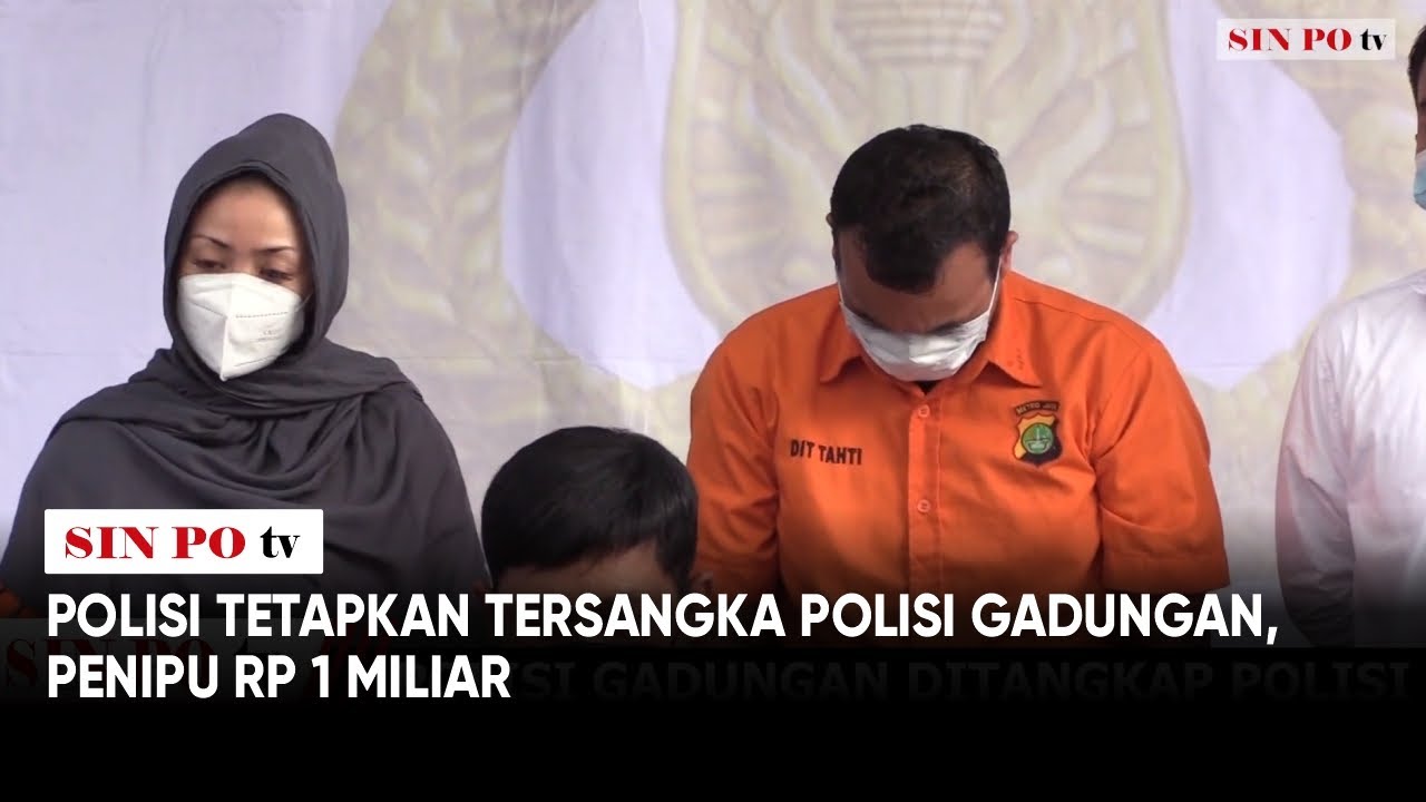 Polisi Tetapkan Tersangka Polisi Gadungan, Penipu Rp 1 Miliar