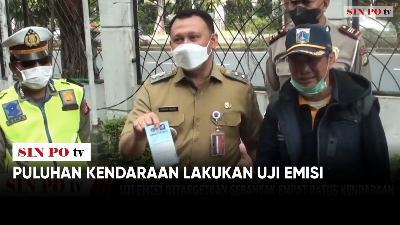 Puluhan Kendaraan Lakukan Uji Emisi