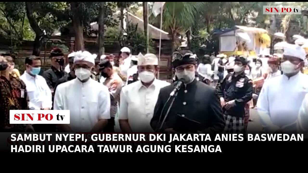 Gubenur DKI Jakarta Anies Baswedan