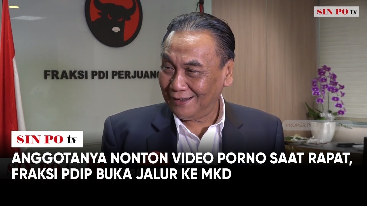 Anggotanya Nonton Video Porno Saat Rapat, Fraksi PDIP Buka Jalur Ke MKD