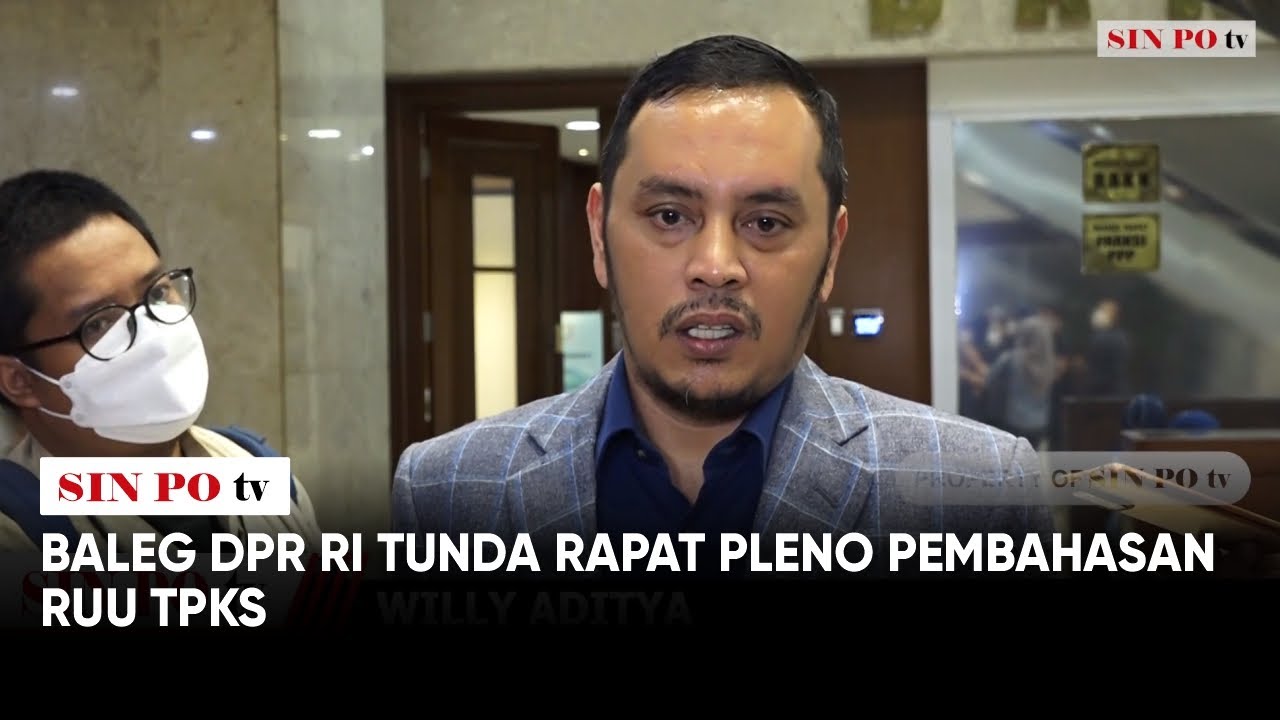 Baleg DPR RI Tunda Rapat Pleno Pembahasan RUU TPK