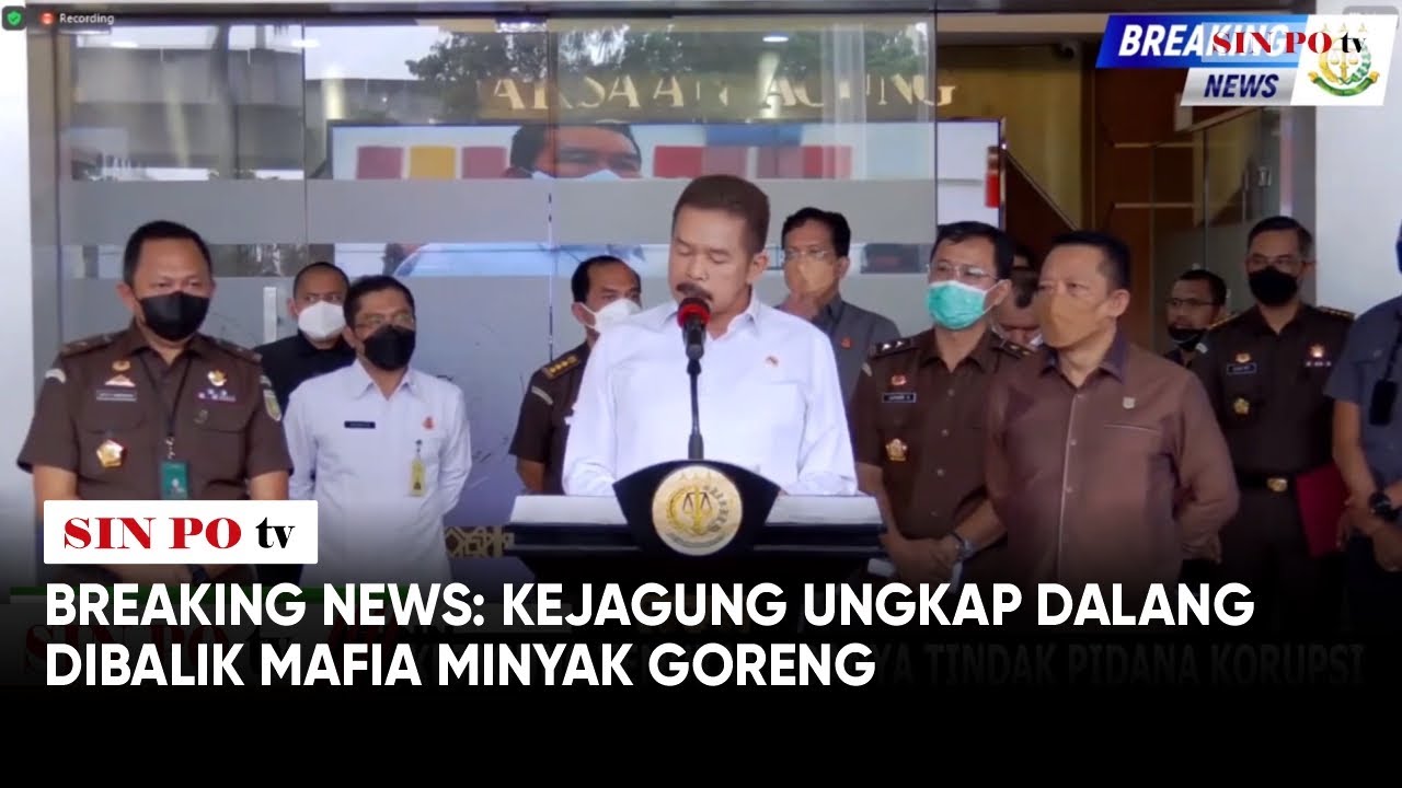 Breaking News: Kejagung Ungkap Dalang Dibalik Mafia Minyak Goreng