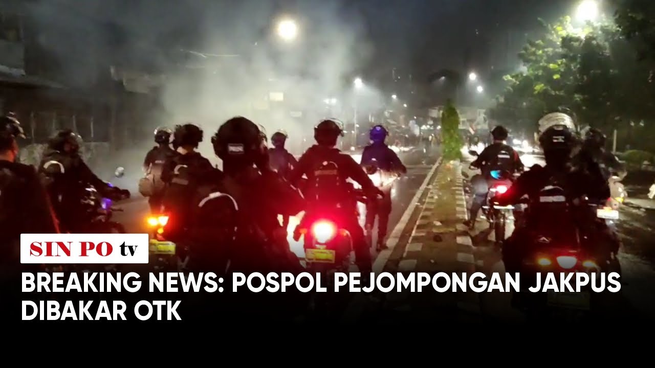 Breaking News: Pospol Pejompongan Jakpus Dibakar OTK