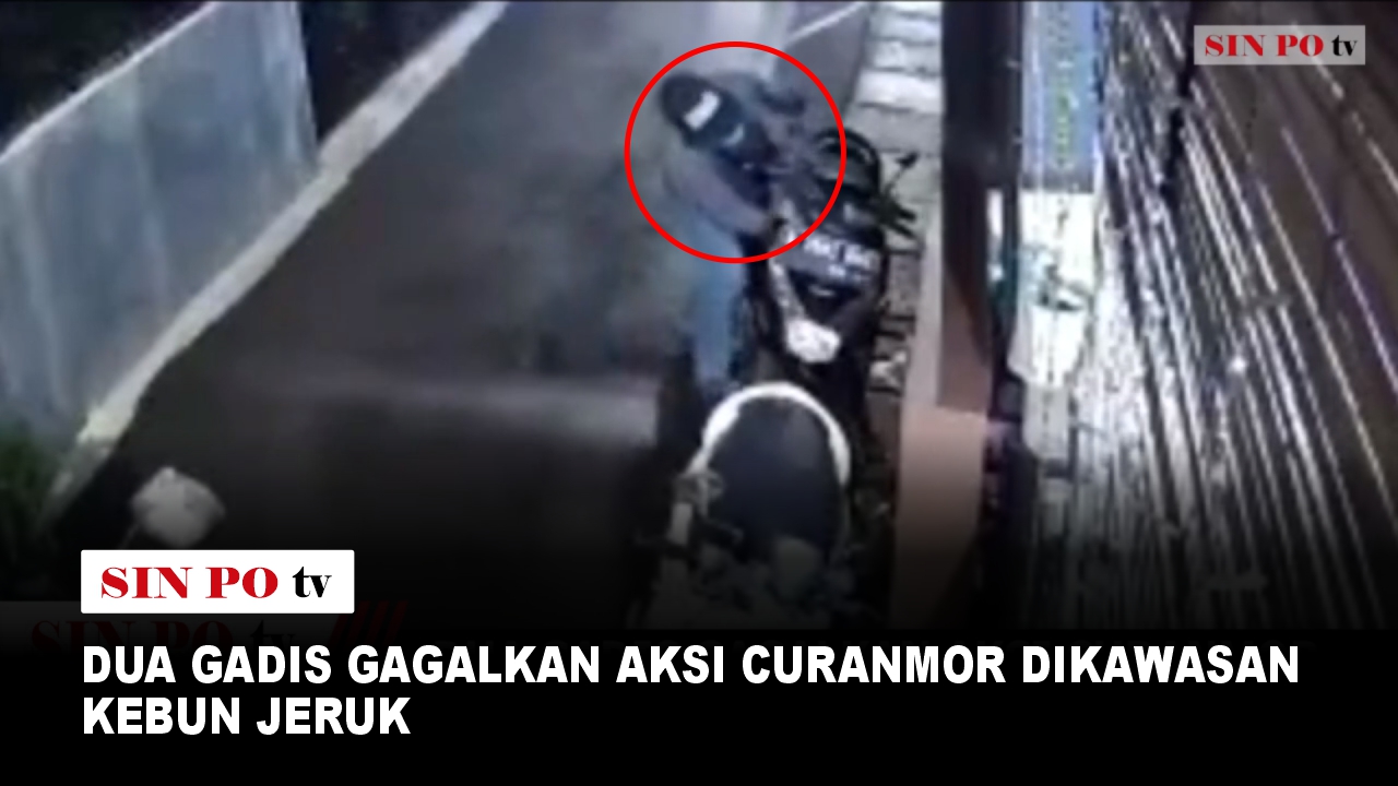 Dua Gadis Gagalkan Aksi Curanmor Dikawasan Kebun Jeruk