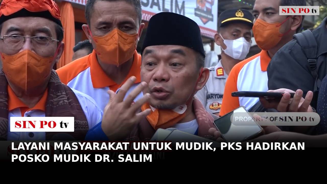 Layani Masyarakat Untuk Mudik, PKS Hadirkan Posko Mudik Dr. Salim