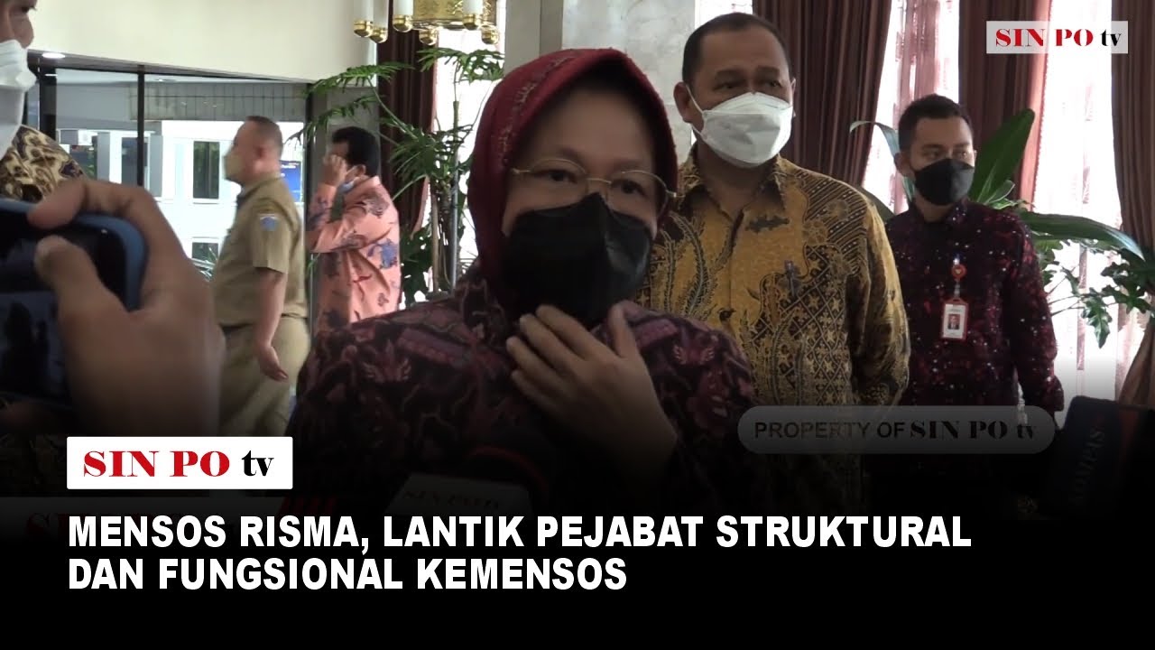 Mensos Risma, Lantik Pejabat Struktural Dan Fungsional Kemensos