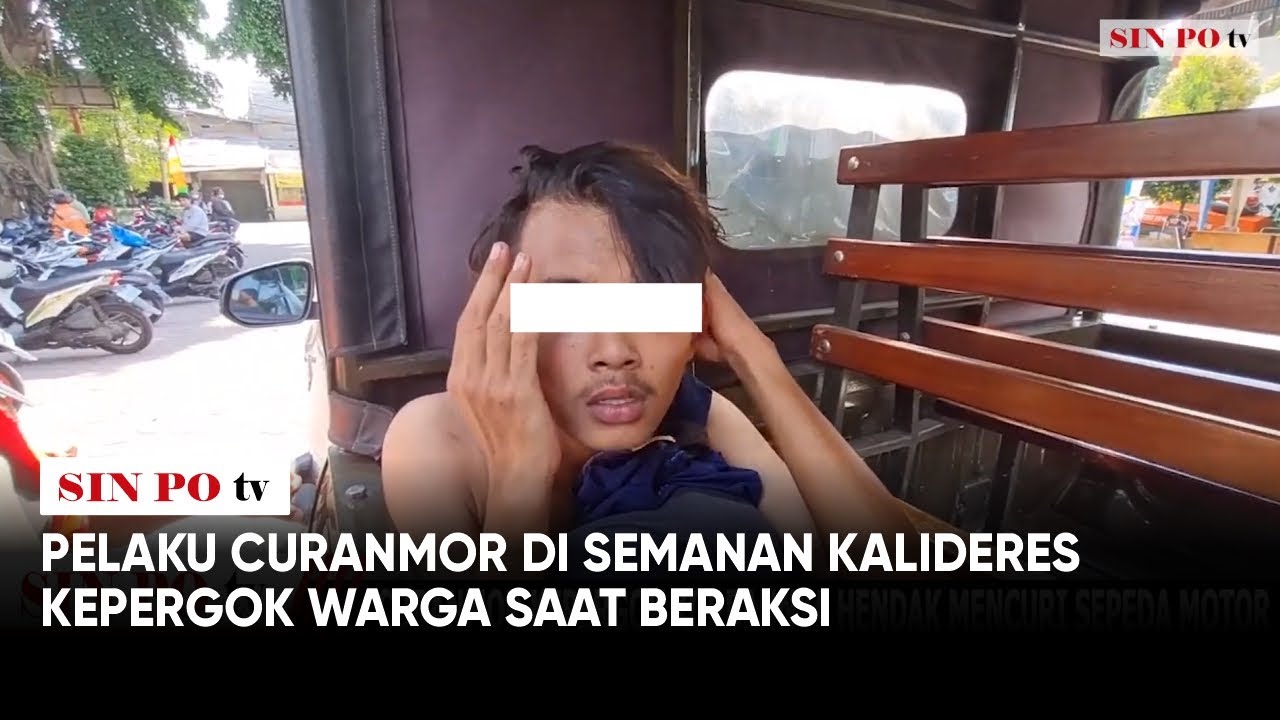 Pelaku Curanmor di Semanan Kalideres Kepergok Warga Saat Beraksi