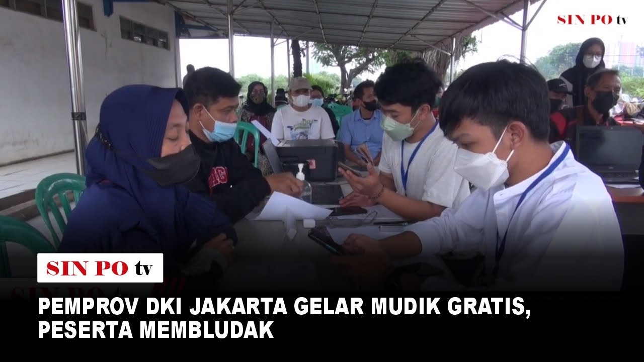 Pemprov DKI Jakarta Gelar Mudik Gratis, Peserta Membludak