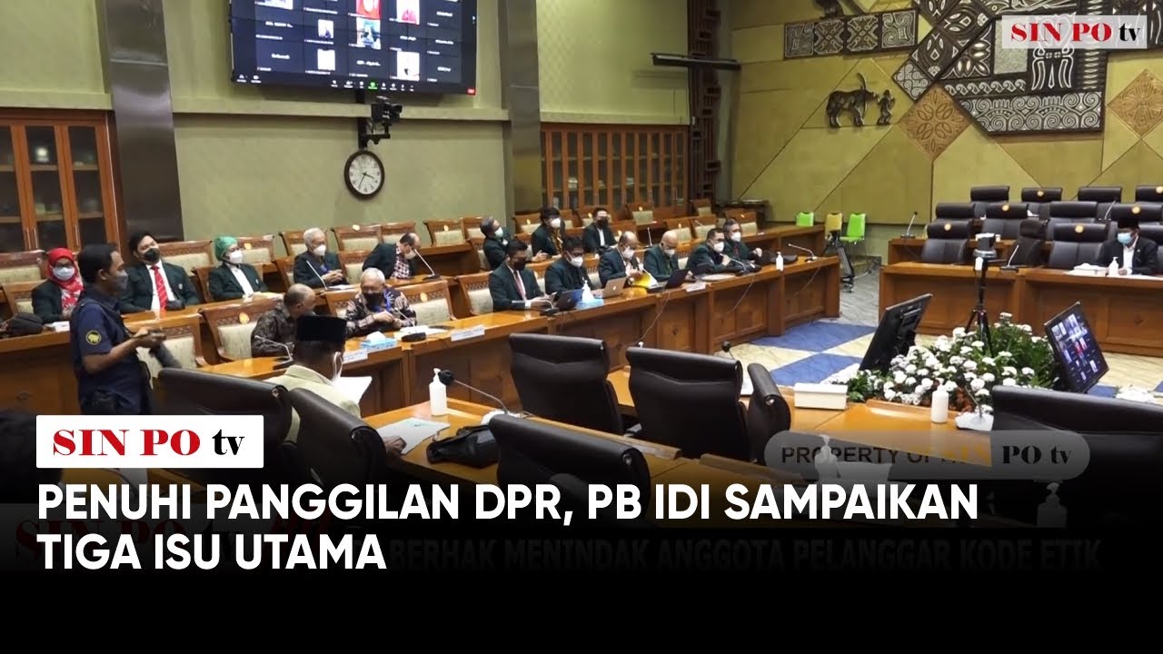 Penuhi Panggilan DPR, PB IDI Sampaikan Tiga Isu Utama