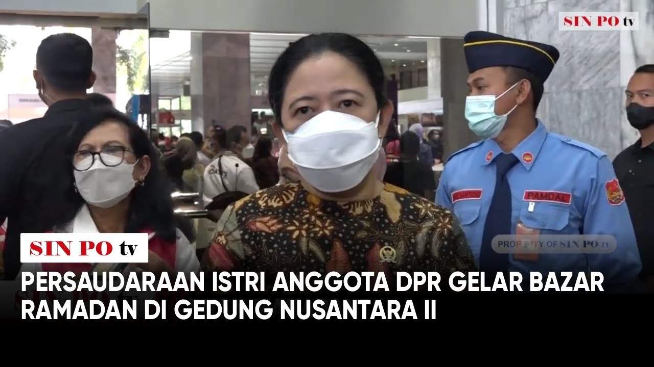 Persaudaraan Istri Anggota DPR Gelar Bazar Ramadan Di Gedung Nusantara II