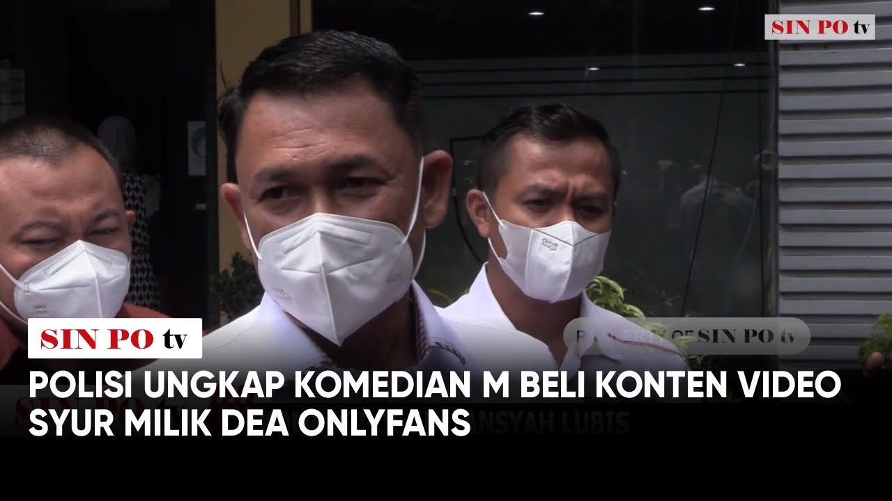 Polisi Ungkap Komedian M Beli Konten Video Syur Milik Dea Onlyfans