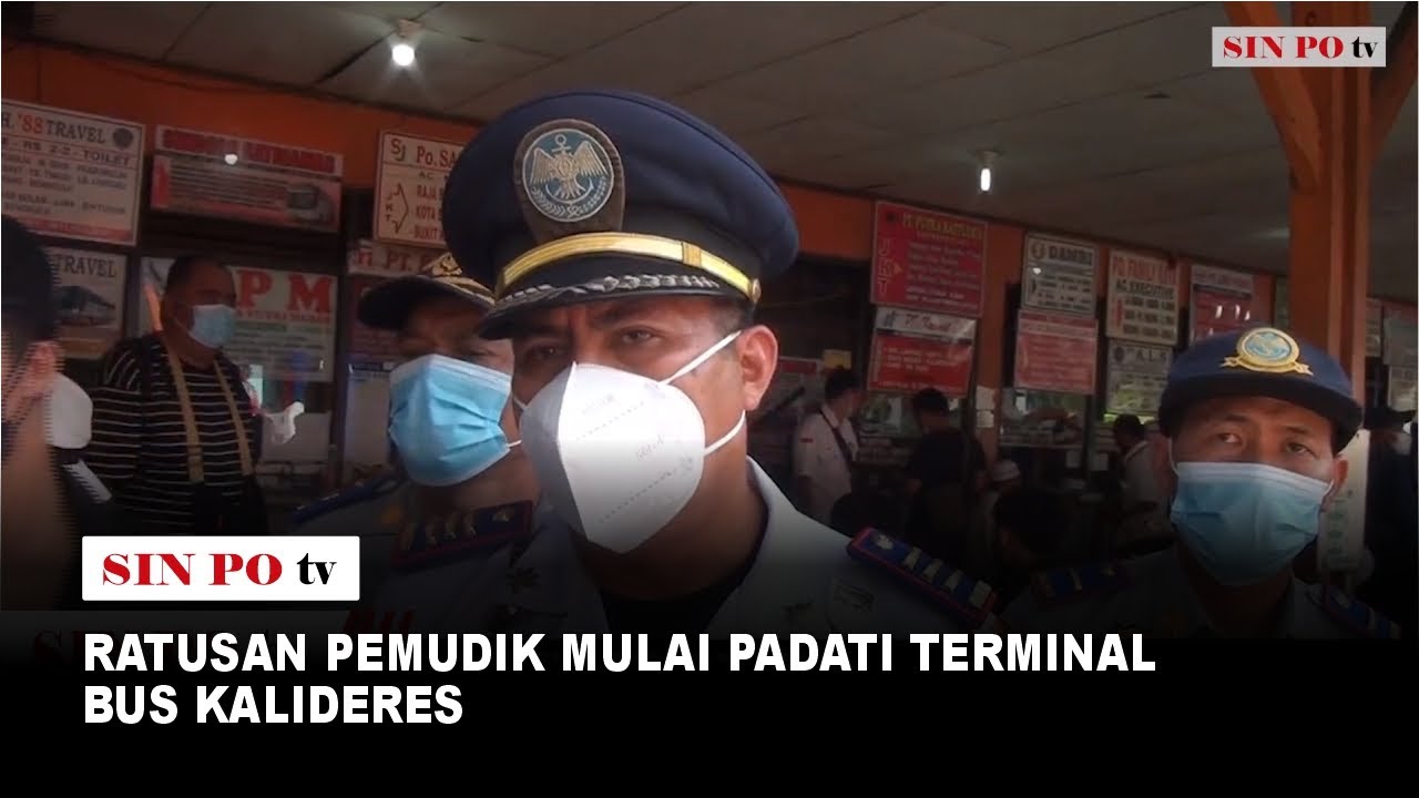 Ratusan Pemudik Mulai Padati Terminal Bus Kalideres