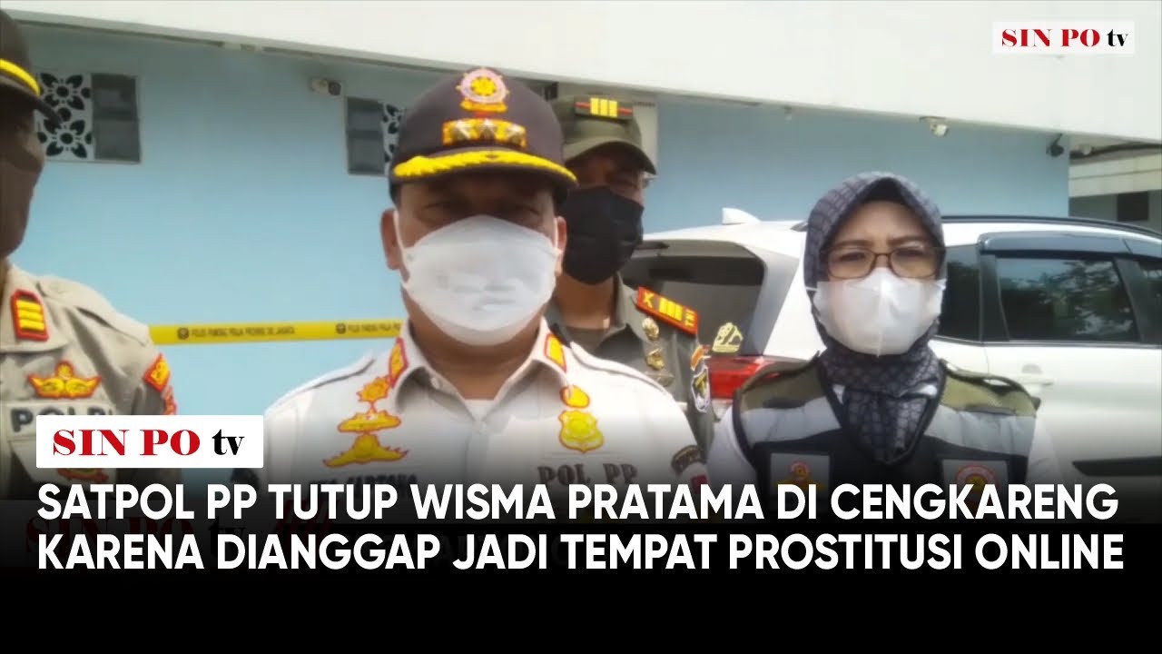 Satpol PP Tutup Wisma Pratama di Cengkareng Karena Dianggap Jadi Tempat Prostitusi Online