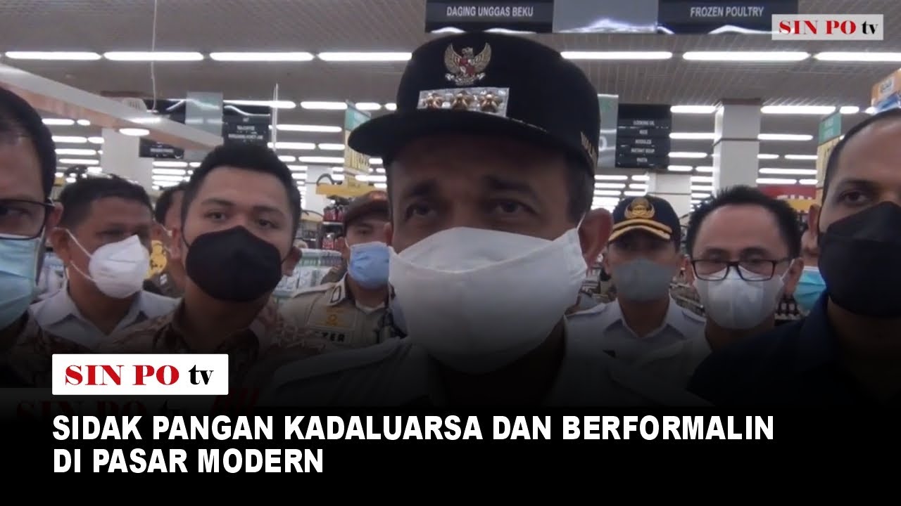 Sidak Pangan Kadaluarsa Dan Berformalin Di Pasar Modern